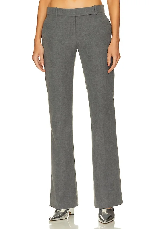 brass bold pants -90's Trouser Pants In Grey