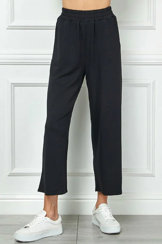 brick clean pants -All Night Long Pants In Black