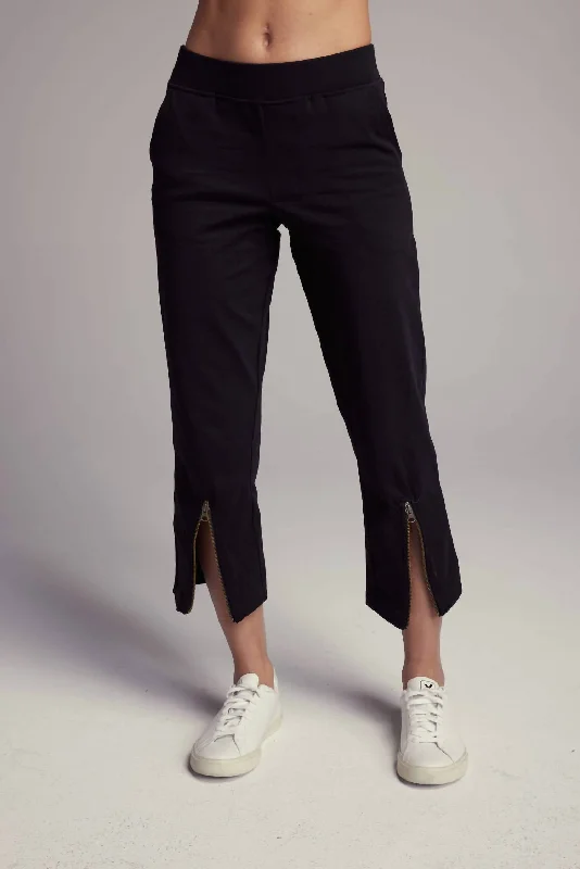 long rest pants -Allan Pant In Black