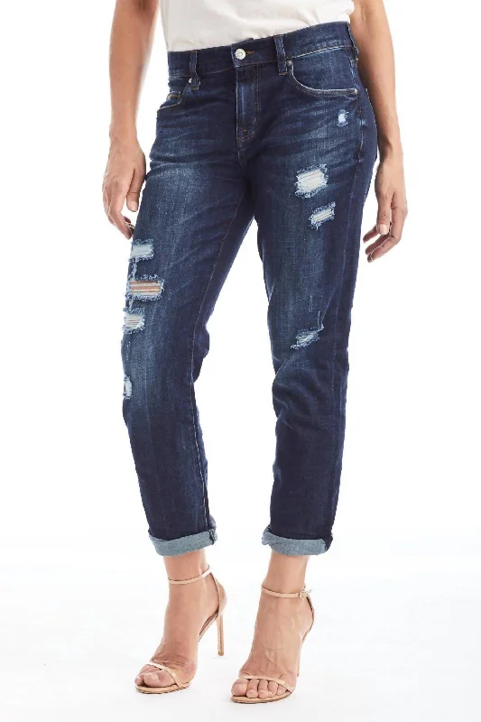 petite muted pants -Ashton Cropped Jean In Stonefield