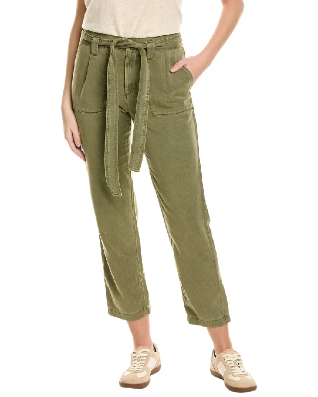 concert fit pants -Bella Dahl Raven Pleat Pocket Trouser