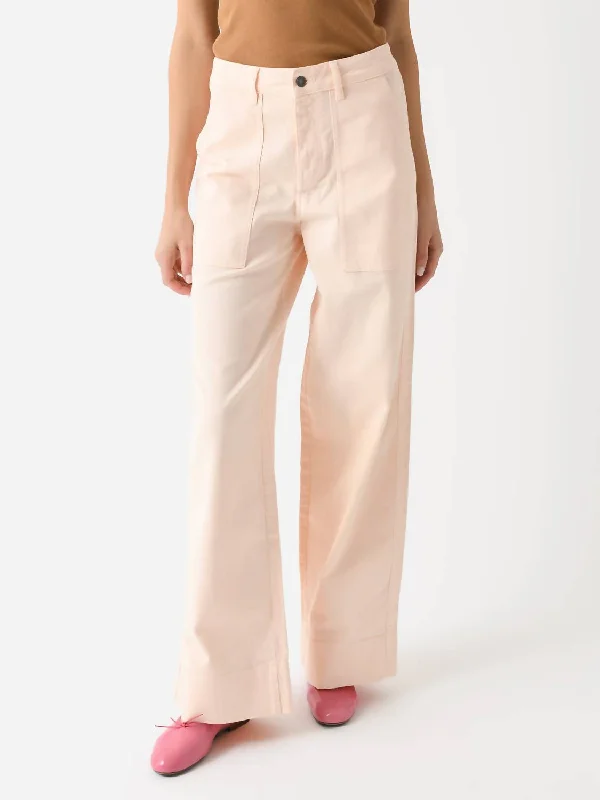 cerise pants -Carlos Pant In Nude