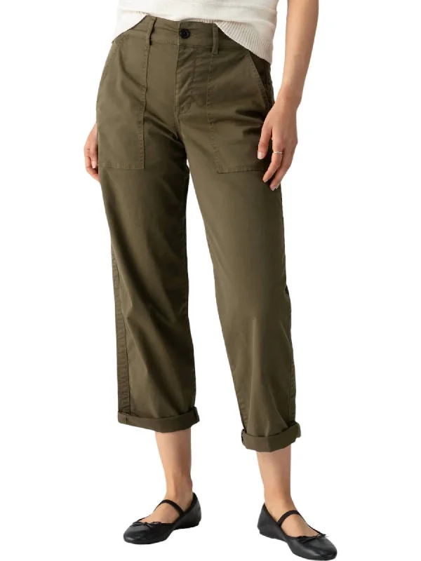 designer fit pants -Cruiser Chino Pants In Burnt Olive