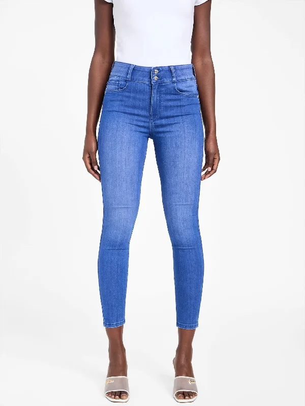 basketweave pants -Eco Emilia High-Rise Skinny Jeans