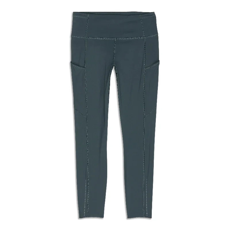 gunmetal comfy pants -Fast And Free High Rise Legging - Resale