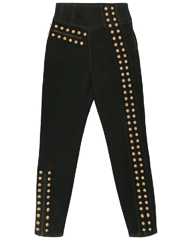 teen tough pants -Gucci Coated Denim Pant