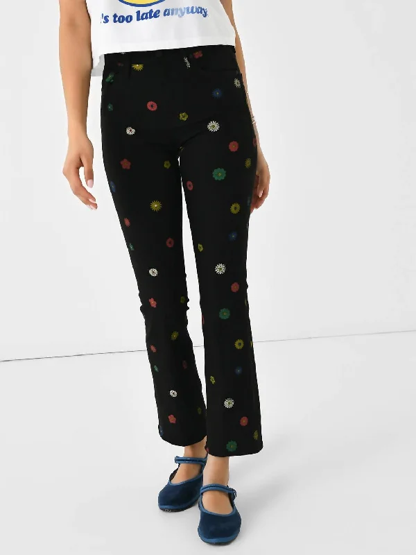 slim line pants -Insider Flood Jean In Fresh As A Daisy