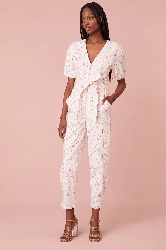 alt edge pants -Jeni V-neck Jumpsuit