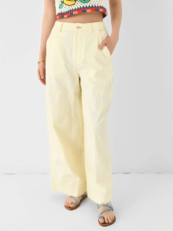 curve ease pants -Karina Pant In Cream