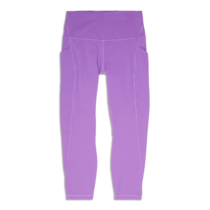 hazel muted pants -lululemon Align™ High-Rise Crop With Pockets - Resale