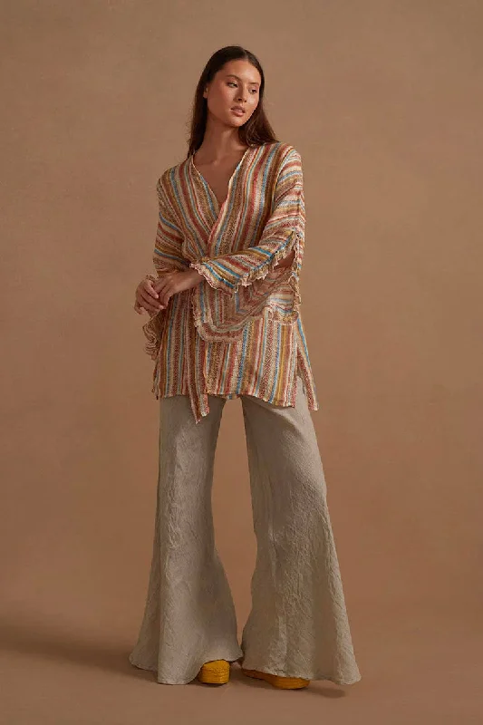 melon pants -NOVO FLARE PANT-BRASILE NATURAL