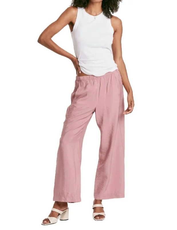 soft ease pants -Paris Lounge Pants In Desert Rose