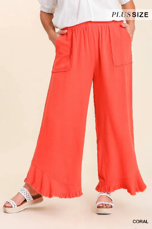 vivid stripe pants -Return To Sender Pants In Coral