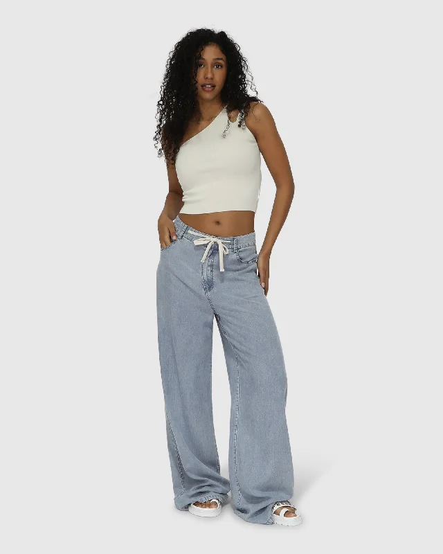 jet line pants -Set On You Wide Leg Pant