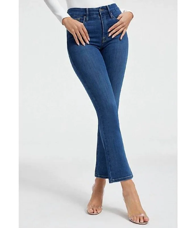 tie stretch pants -Straight Legs Jean In Blue007