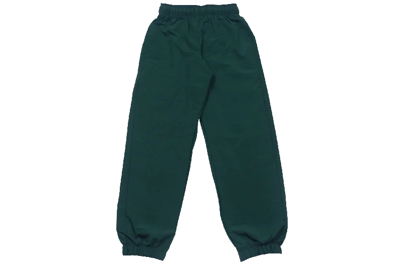 shadow tone pants -Tracksuit Pants Plain Taslon - Bottle Green