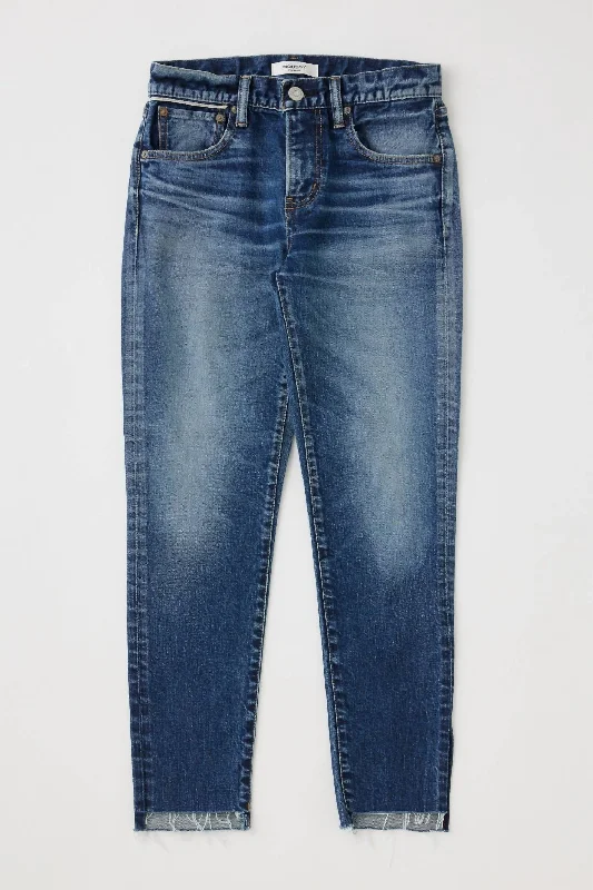 citron glow pants -Vintage Bennington Jean In Blue