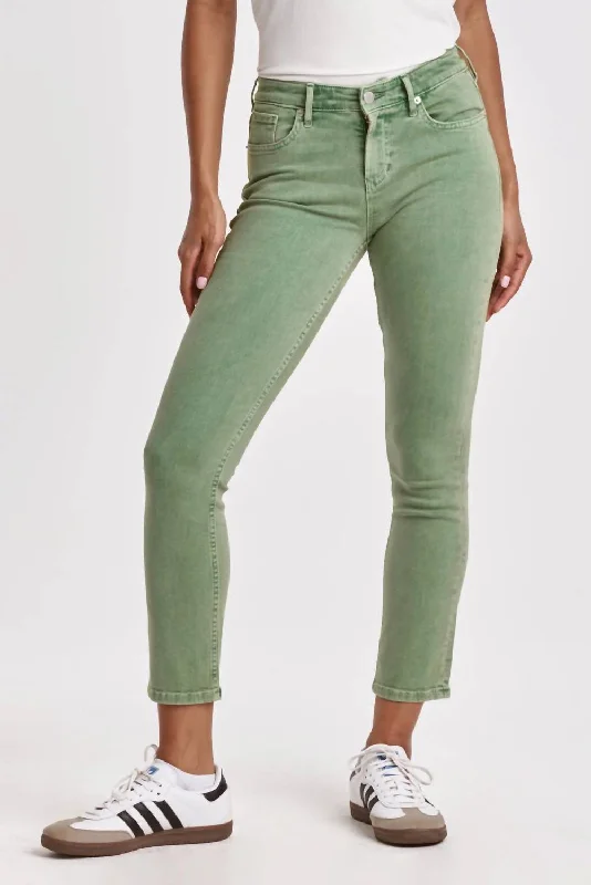 diagonal stripe pants -Women's Blaire Jeans In Nephrite