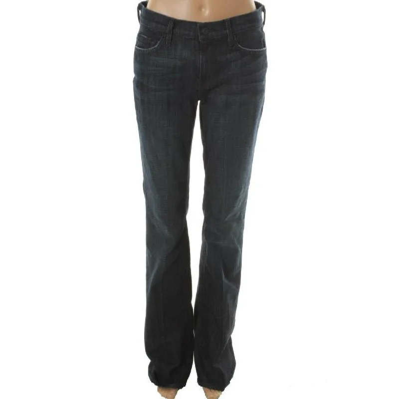 ultramarine pants -Womens Denim Dark Wash Bootcut Jeans