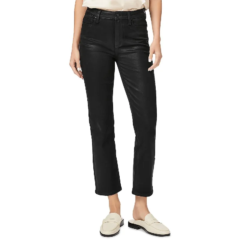 curry striking pants -Womens High Rise Ankle Straight Leg Jeans