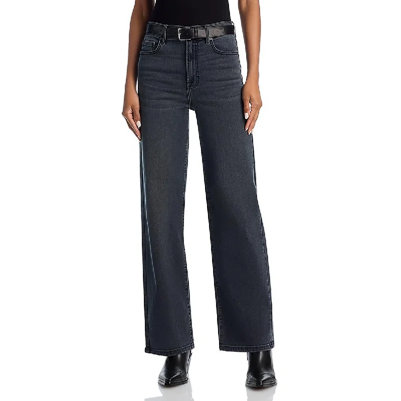 tight rest pants -Womens High Rise Denim Ankle Jeans