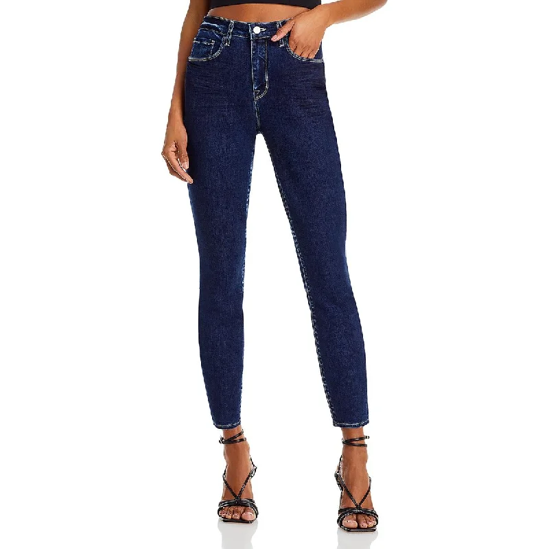 sporty gym pants -Womens High Rise Skinny High-Waisted Jeans