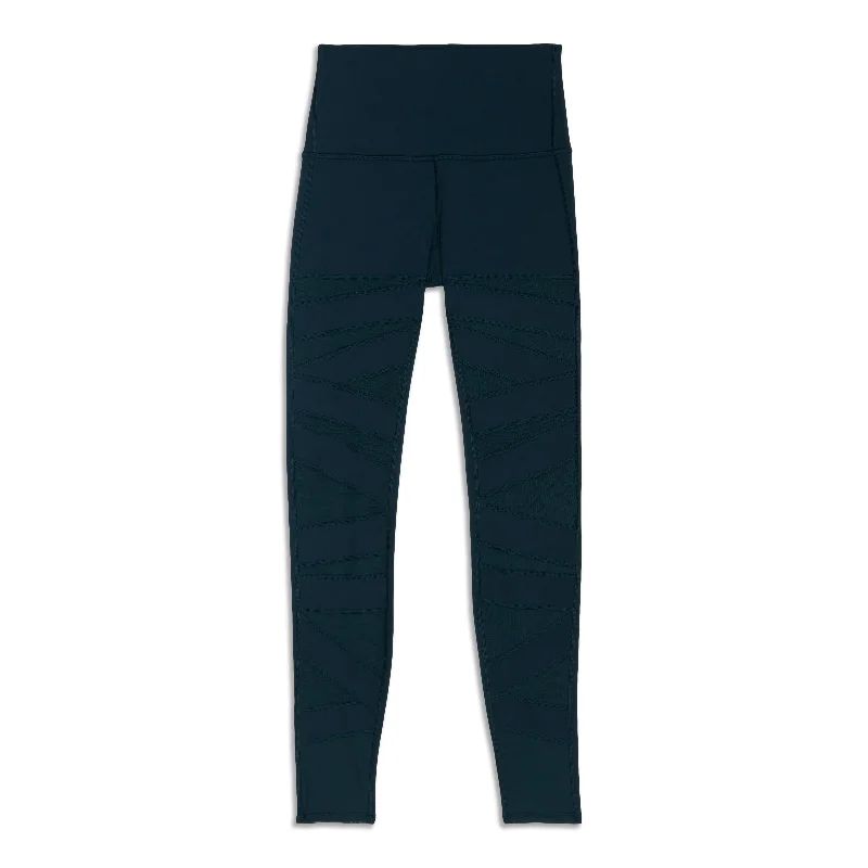 indigo stretch pants -Wunder Under High Rise Legging - Resale